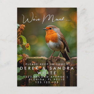 Adreswijziging die we hebben verplaatst aankondigingskaart