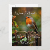 Adreswijziging die we hebben verplaatst aankondigingskaart (Voorkant / Achterkant)