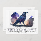 adreswijziging die we hebben verplaatst aankondigingskaart (Voorkant / Achterkant)