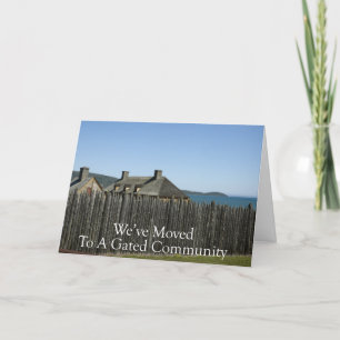 Adreswijziging: Gated Community Aankondiging