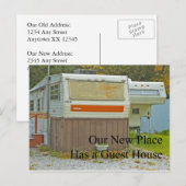 Adreswijziging - Guest House Aankondigingskaart (Voorkant / Achterkant)