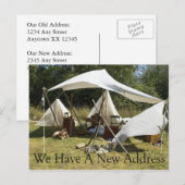 Adreswijziging Kaart - Kamp (Voorkant / Achterkant)