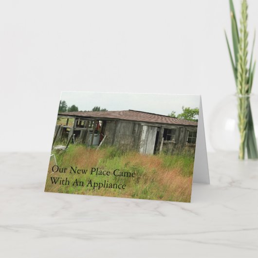 Adreswijziging Kaart: Toestel Aankondiging (Voorkant)