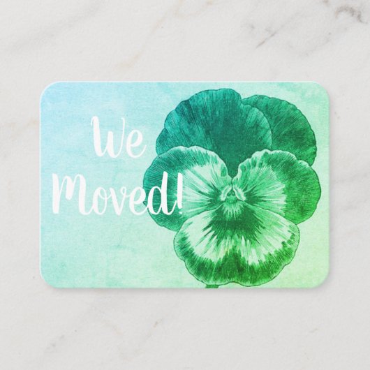 Adreswijziging Kaart Visitekaartje (Voorkant)