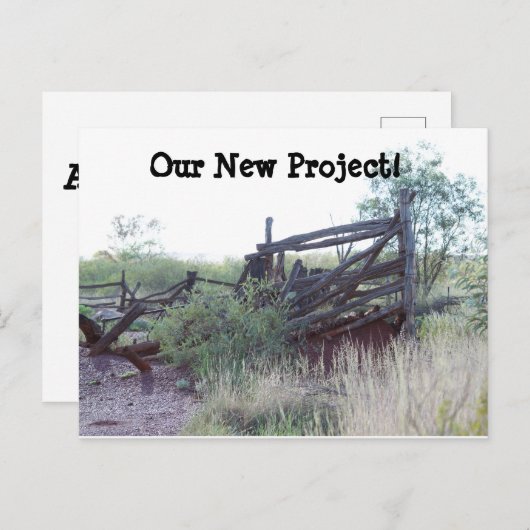 Adreswijziging Kaarten Australisch thema (Voorkant / Achterkant)