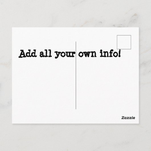 Adreswijziging Kaarten Australisch thema (Achterkant)