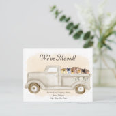 adreswijziging, katten, verplaatsingen van vrachtw briefkaart (Staand voorkant)