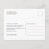 Adreswijziging Kerstvakantie verhuizen Aankondigingskaart (Achterkant)