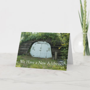 Adreswijziging: ondergrondse bunker aankondiging