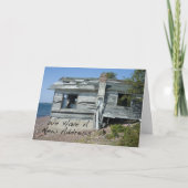 Adreswijziging: op het water aankondiging (Voorkant)