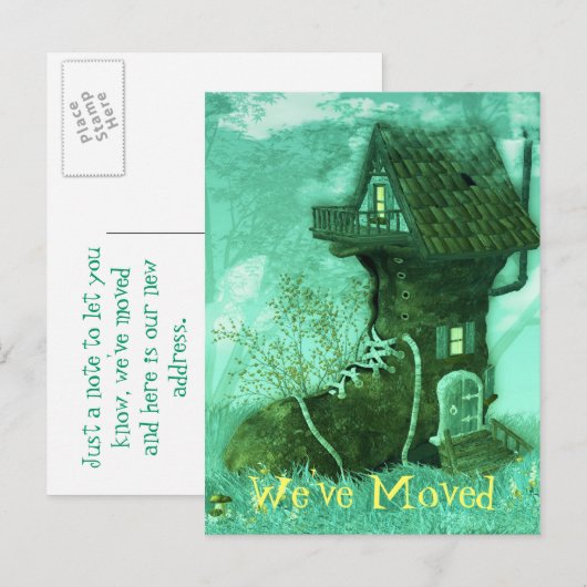 Adreswijziging Post Kaart (Voorkant / Achterkant)