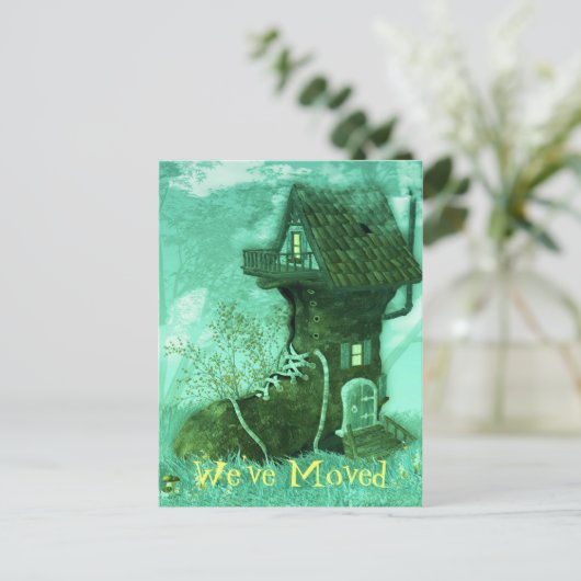 Adreswijziging Post Kaart (Staand voorkant)