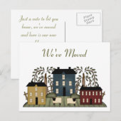 Adreswijziging Post Kaart (Voorkant / Achterkant)