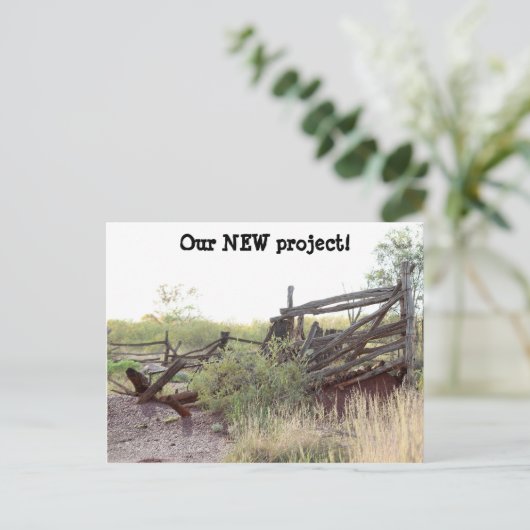 Adreswijziging Post Kaarten (Staand voorkant)