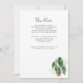 Adreswijziging Update Waterverf verplaatsen Aankondiging (Achterkant)