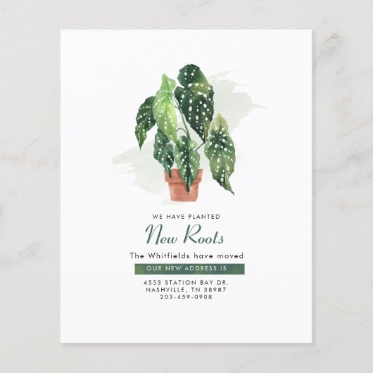 Adreswijziging Verhuisaankondiging (Voorkant)