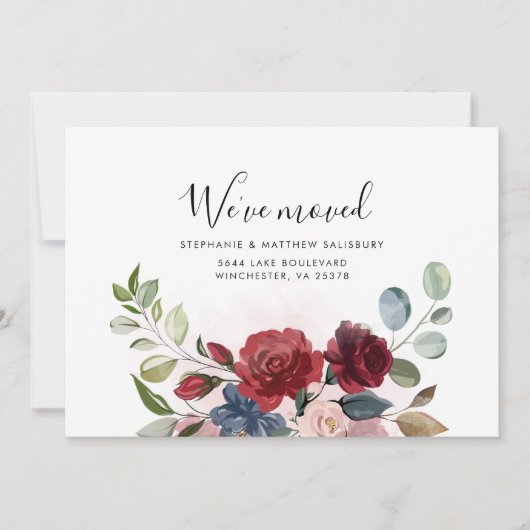 Adreswijziging Verhuizen Aankondiging (Voorkant)