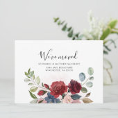 Adreswijziging Verhuizen Aankondiging (Staand voorkant)