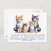 Adreswijziging We hebben aankondigingskatten verpl Aankondigingskaart (Voorkant / Achterkant)