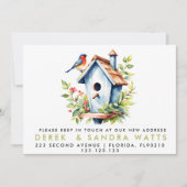 Adreswijziging We hebben de aankondiging Bird verp (Voorkant)