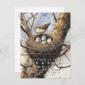 Adreswijziging We hebben de aankondigingspost verp Aankondigingskaart (Voorkant / Achterkant)