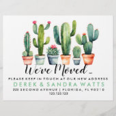 Adreswijziging We hebben plant potten verplaatst Flyer (Voorkant)