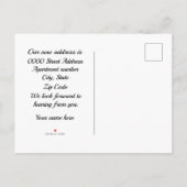 Adreswijziging / We zijn verhuisd Aankondigingskaart (Achterkant)