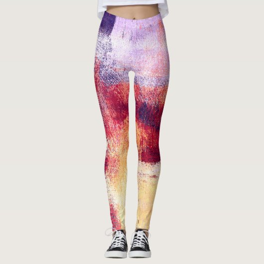 Adria Abstracte Leggings (Voorkant)