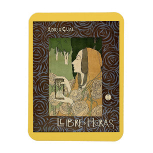 Adrià Gual, Llibre d'Horas, Book of Hours Magneet