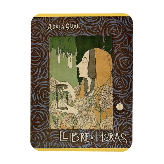 Adrià Gual, Llibre d'Horas, Book of Hours Magneet (Verticaal)