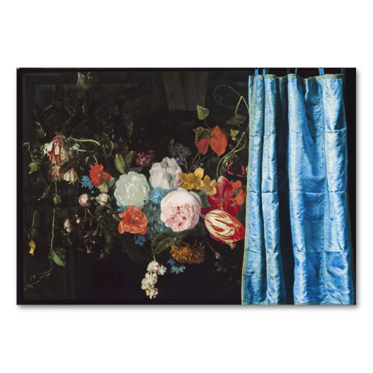 Adriaen van der Spelt - Stilleven met een bloem Kaart (Voorkant)
