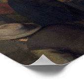 Adriaen van Ostade - De visvrouw Poster (Hoek)