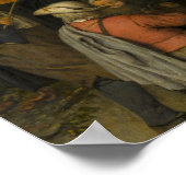 Adriaen van Ostade - The Fiddler Poster (Hoek)