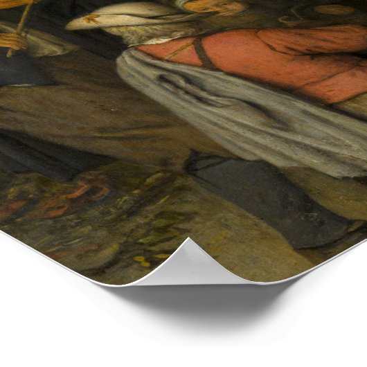 Adriaen van Ostade - The Fiddler Poster (Hoek)