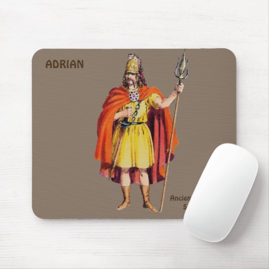 ADRIAN ~ Ancient Briton COSTUME ~ Persoonlijk Muismat (Met muis)