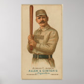 Adrian C. Anson, Chicago White Stockings Poster (Voorkant)