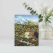 Adrian Ludwig Richter - The Watzmann Briefkaart (Staand voorkant)