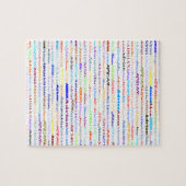 Adrian Text Design II Legpuzzel (Horizontaal)