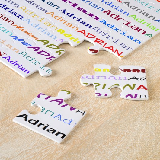 Adrian Text Design II Legpuzzel (Zijkant)
