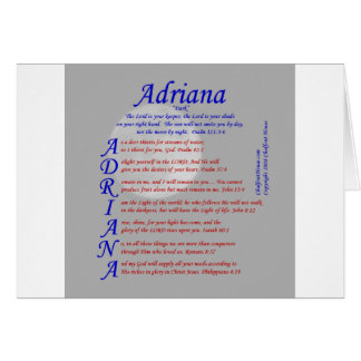 Adriana Acrostic