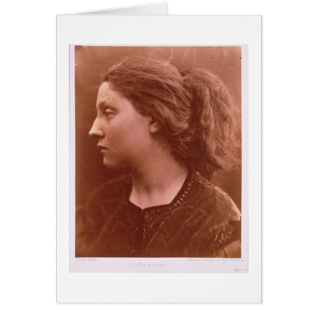 Adriana (foto sepia) (Voorkant)