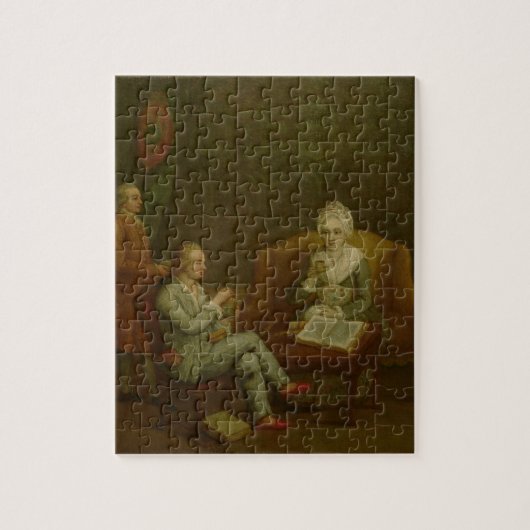 Adriana Giustinius Barbarigo en haar zoon Gerolamo Legpuzzel (Verticaal)