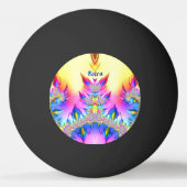 ADRIANA ~ Meerdere heldere tinten ~ Design ~ Pingpongbal (Achterkant)