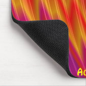 ADRIANA ~ Rode, Gele en Paarse Muismat (Hoek)