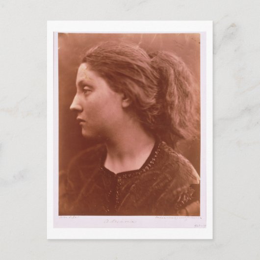 Adriana (sepia foto) briefkaart (Voorkant)