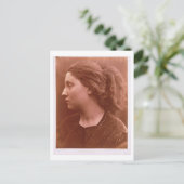 Adriana (sepia foto) briefkaart (Staand voorkant)