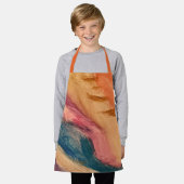 Adrianna's Waterverf Sunset Schort (Gedragen)