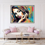 Adrianne ziet er goed Pop Art Poster<br><div class="desc">Ervaar de elektrificerende allure van 'Adrianne Looks Good Pop Art Poster.' Dit fascinerende kunstwerk viert de essentie van schoonheid en vertrouwen in een hedendaagse en artistieke stijl. Het gedurfde ontwerp en de levendige details creëer is een visueel boeiend meesterwerk dat charisma en charme uitstraalt. Of u nu een kunstliefhebber bent,...</div>