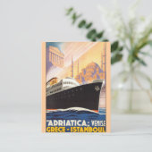 Adriatica Line Briefkaart (Staand voorkant)