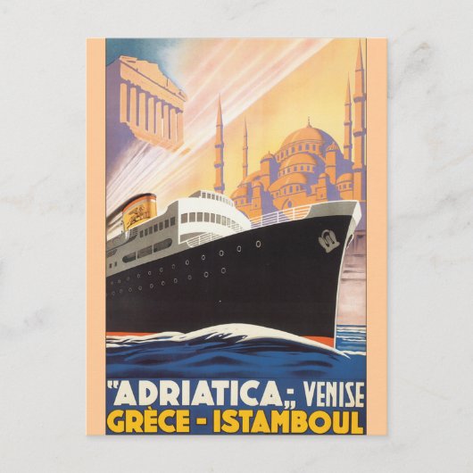 Adriatica Line Briefkaart (Voorkant)